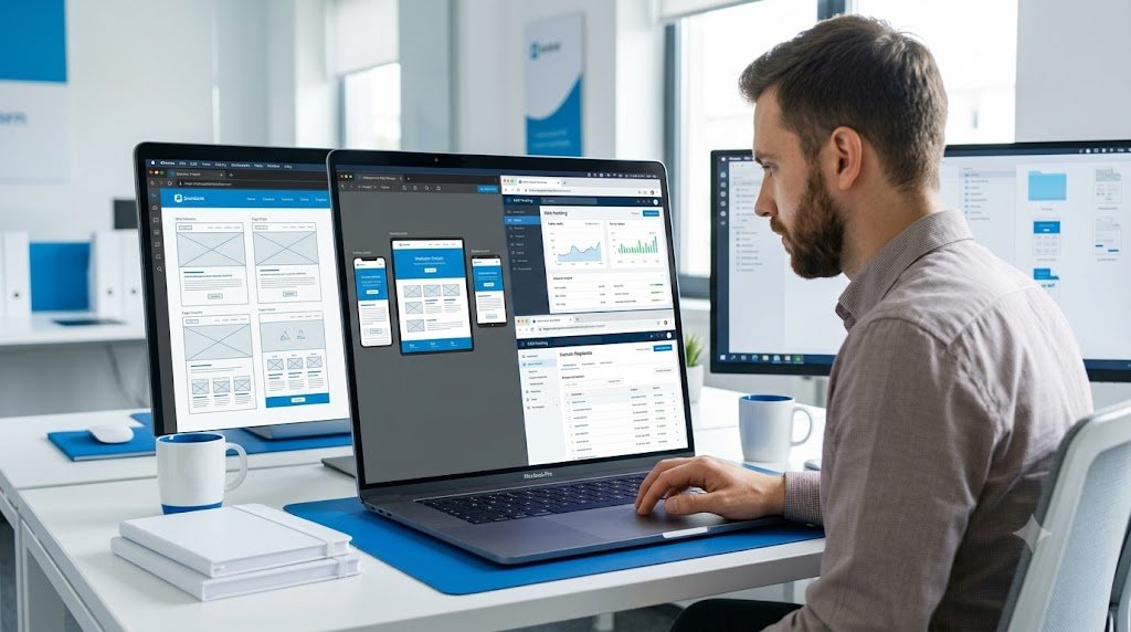 Free website design for small businesses with domain hosting and SEO optimization.